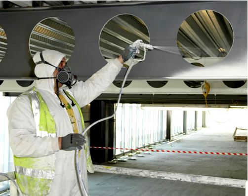 Aplicação de Tinta Intumescente